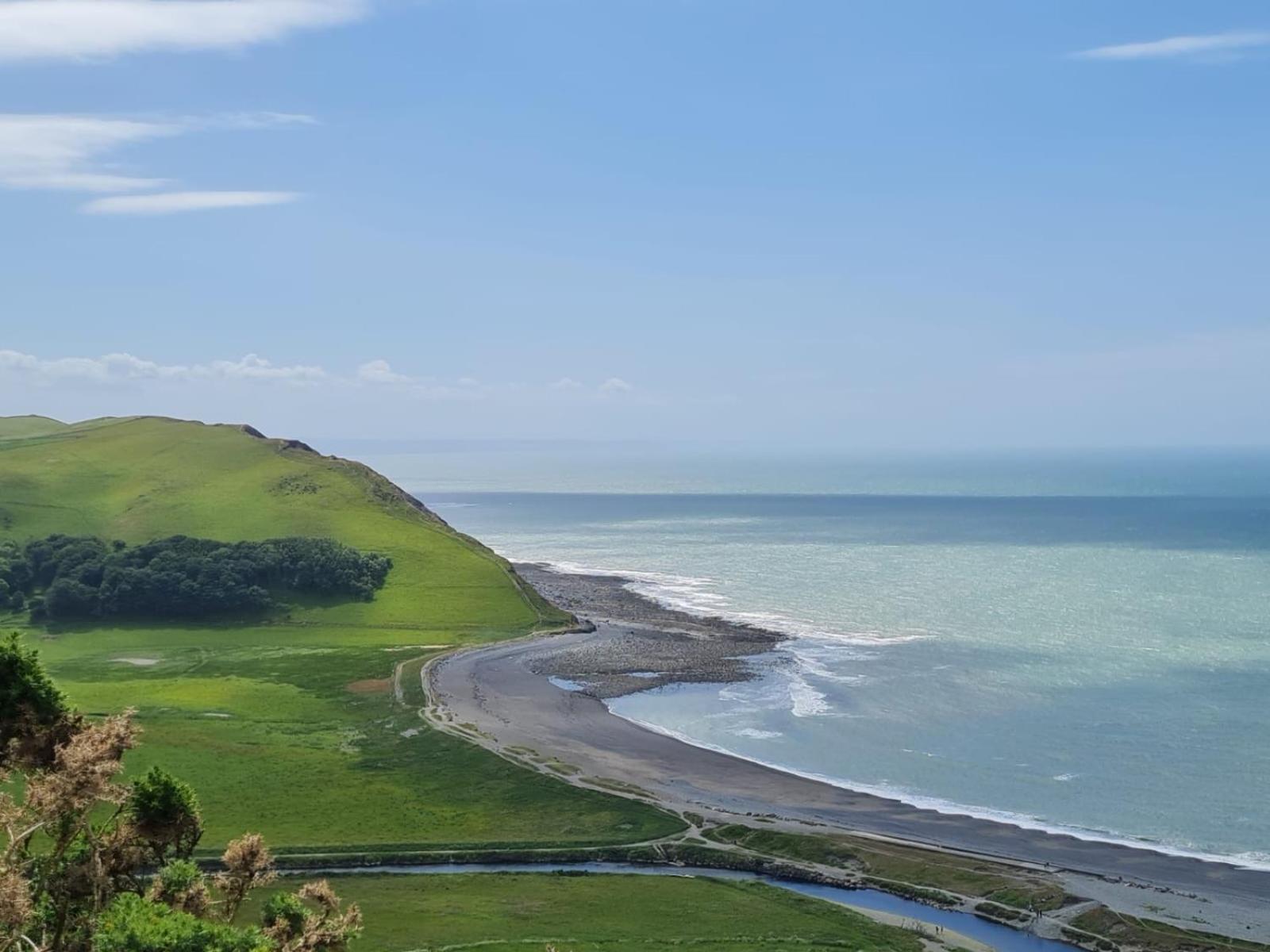 Spacious Luxury Escape With Sea Views And Pet Friendly At Clarach Bay Aberystwyth Exterior foto